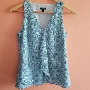 Ann Taylor sleeveless blouse shirt